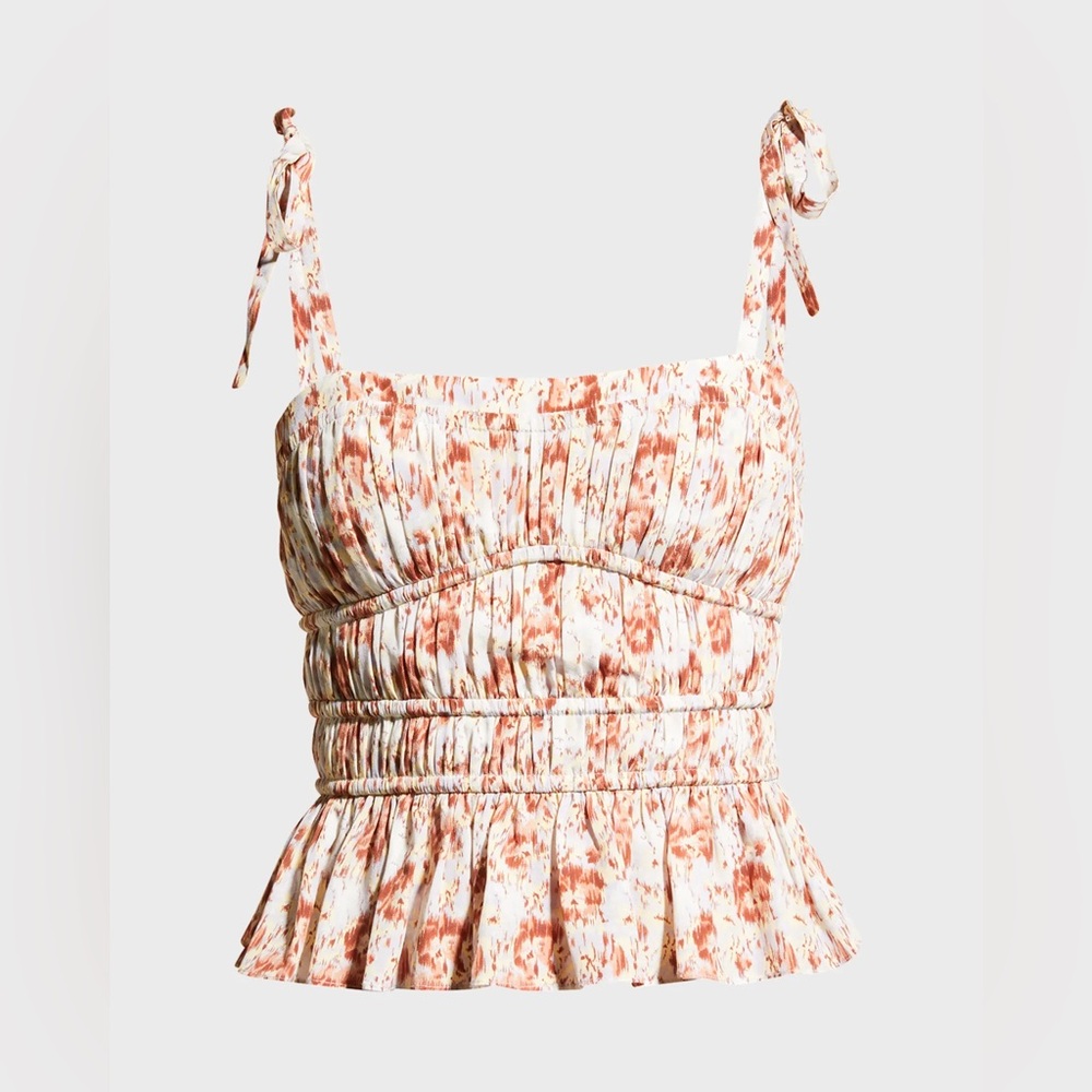 Ulla Johnson Nora Silk Corset Top